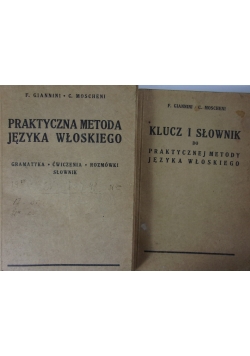 Praktyczna metoda języka włoskiego/Klucz i słownik do praktycznej metody języka włoskiego