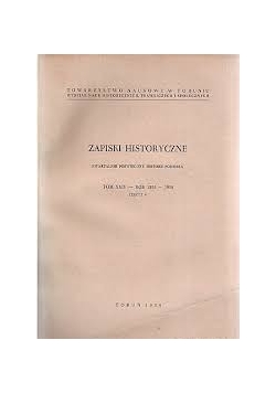 Zapiski Historyczne Tom XXIV
