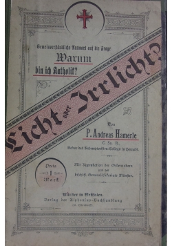 Licht oder irrlicht, 1896r.