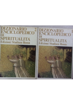 Dizionario enciclopedico di spiritualita tom 1 i 2