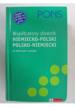 Wspólczesny słownik niemiecko-polski polsko-niemiecki