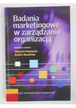 Badania marketingowe w zarządzaniu organizacją