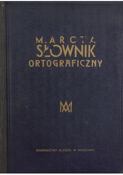 Słownik Ortograficzny Języka Polskiego ,1936 r.
