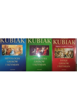 Kubiak,  zestaw 3 książek