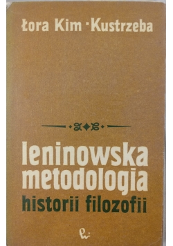 Leninowska metodologia historii filozofii