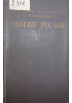 Rośliny polskie, 1924 r.