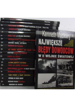 Wojna i militaria, zestaw 22 książek