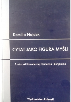 Cytat jako figura myśli