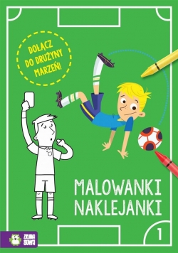 Piłkarskie malowanki-naklejanki cz.1