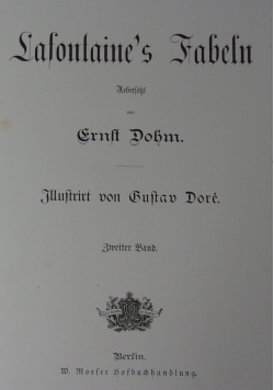 Lafontaines Fabeln, zweiter Band