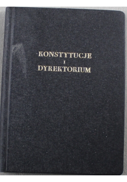 Konstytucje i dyrektorium zgromadzenia Sióstr 150Benedyktynek Misjonarek