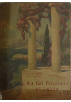 Gai Royaume de L'azur ,1926r.