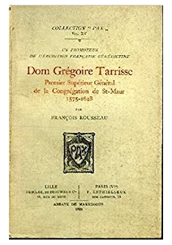 Dom gregoire tarrisse, premier superieur general de la congregation de saint-maur, 1924r.