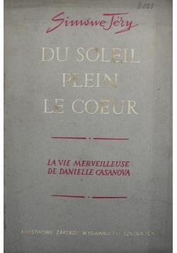 Du soleil plein le coeur