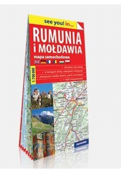 See you! in... Rumunia i Mołdawia 1:700 000 mapa