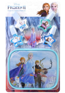 Zestwa lakierów z kosemtyczką Frozen