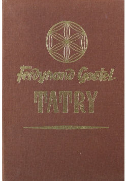 Tatry Reprint z 1953 r