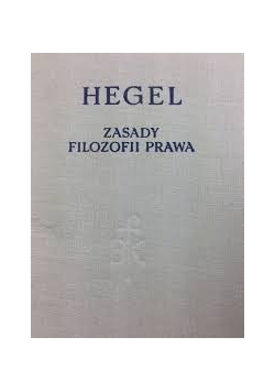 Zasady  filozofii prawa