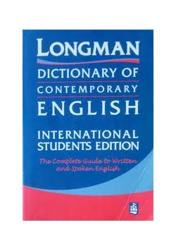 Longman Dictionary of Contemporary English. International Students Edition