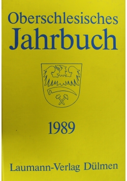 Oberschlesisches Jahrbuch Band 5