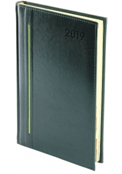 Kalendarz 2019 A4 dzienny przeszywany z registrami DIARO