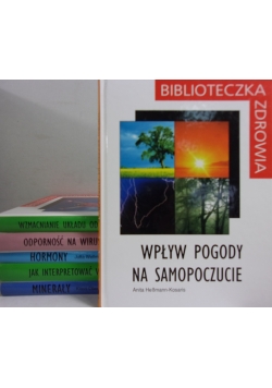 Biblioteka zdrowia ,zestaw 6 książek