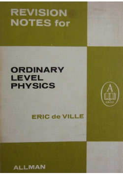 Ordinary level physics