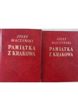 Pamiątka z Krakowa tom 1 i 2
