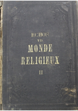 Echos vd Monde Religieux II ok 1880 r.