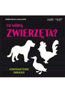 Co mówią zwierzęta? Kontrastowe obrazki