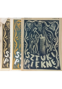 Sztuki piękne 3 Numery, 1925 r.
