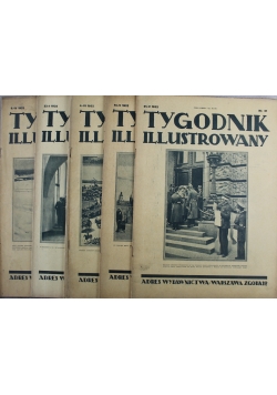 Tygodnik ilustrowany rok 73  1932 r.  5 numerów