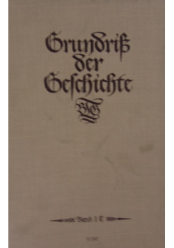 Geschichte des Ultertums, 1931r.