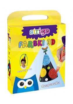 Farbki 3D - Czapeczka urodzinowa STRIGO