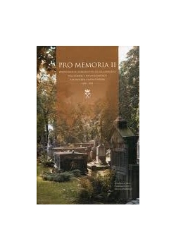 Pro Memoria II, Nowa