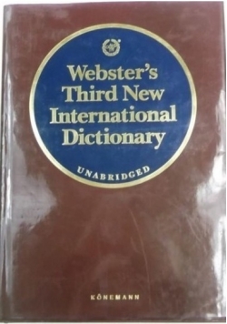Websters Third New International Dictionary