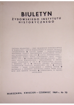 Biuletyn żydowskiego instytutu historycznego