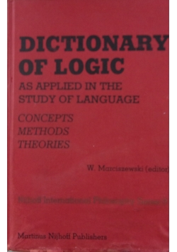 Dictionary of logic