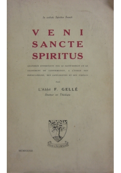 Veni Sancte Spiritus,1931r.