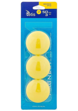 Magnesy do tablic żółte gładkie 3szt. GM304-PY3