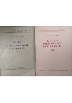 Kurs mikrobiologii lekarskiej, cz 1-2