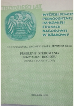 Problemy sterowania .Rozwojem Regionu