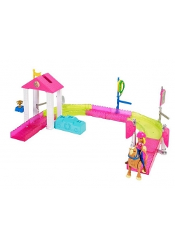 Barbie Wyścig kucyków zestaw + Lalka