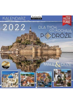 Kalendarz 2022 ścienny Classic Podróże