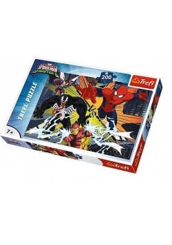 Puzzle 200 Wielkie Starcie - Spiderman TREFL
