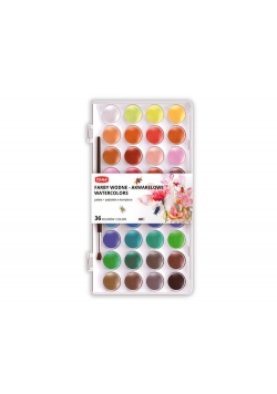 Farbki wodne Paleta 36 kolorów