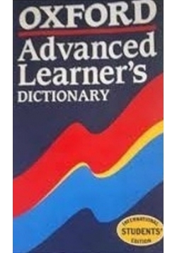 Advanced Learner's Dictionary