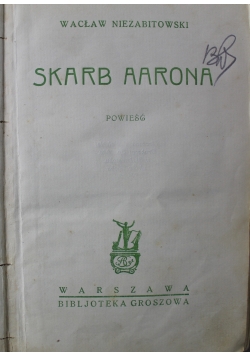 Skarb Aarona 1929 r.