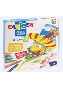 Zestaw do kolorowania Planny 3D CARIOCA