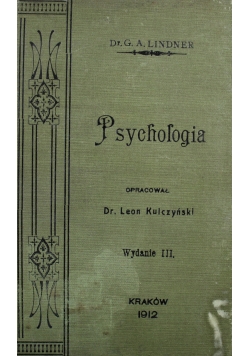 Psychologia 1912 r